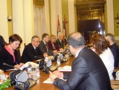 5 June 2013 Speaker Stefanovic and Minister Ergin